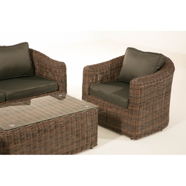 Gartengarnitur Bergen Anthrazit 5mm