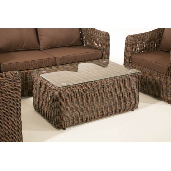 Gartengarnitur Bergen Terrabraun 5mm