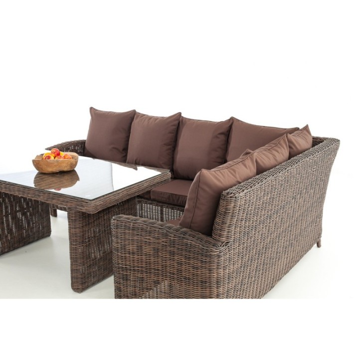 Gartengarnitur Minari Terrabraun 5mm
