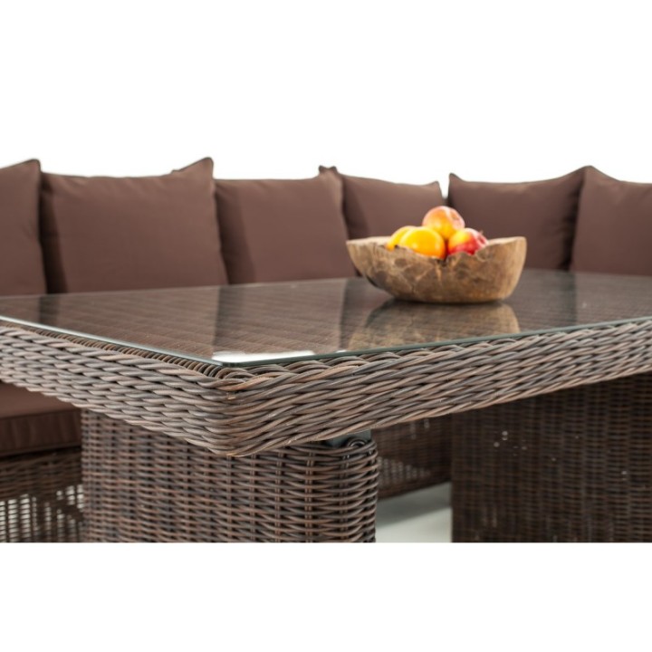 Gartengarnitur Minari Terrabraun 5mm