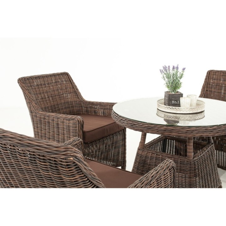 Sitzgruppe Tortosa Terrabraun