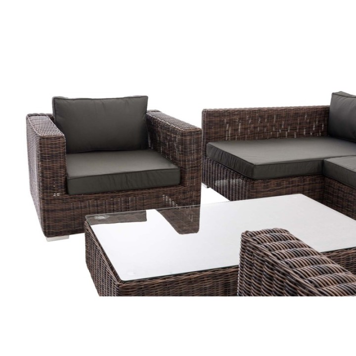Gartengarnitur Barcelona Anthrazit 5mm