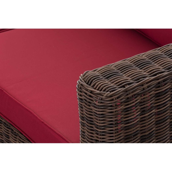 Gartengarnitur Barcelona Rubinrot 5mm
