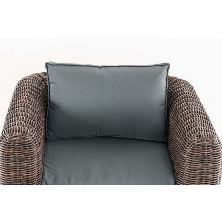 Sessel Marbella Eisengrau 5mm
