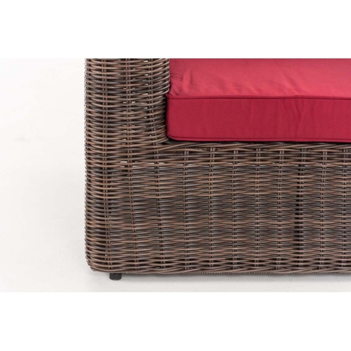 Sessel Marbella Rubinrot 5mm