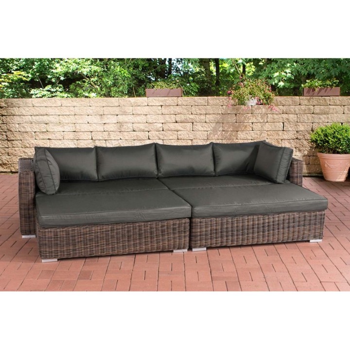 Loungebed Terrassa Anthrazit