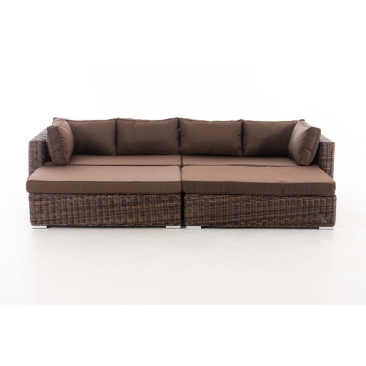 Loungebed Terrassa Terrabraun