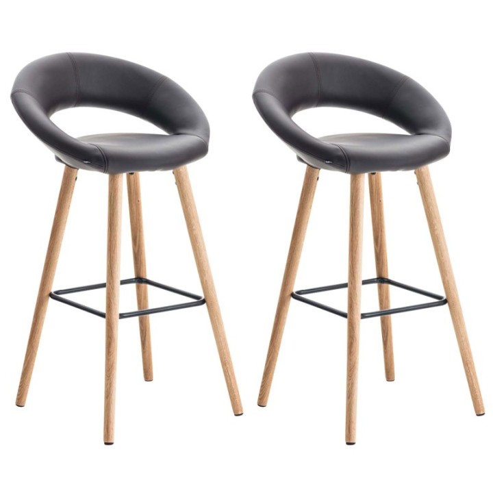 2er Set Barhocker Tampa Kunstleder