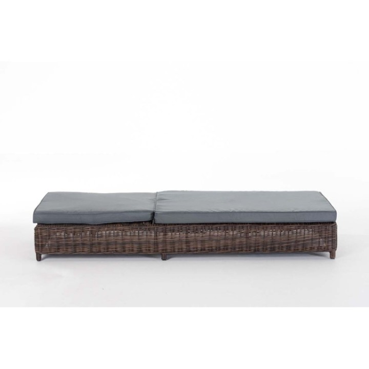 Set Sonnenliegen Burano Eisengrau