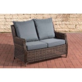 2er Sofa Montero Eisengrau