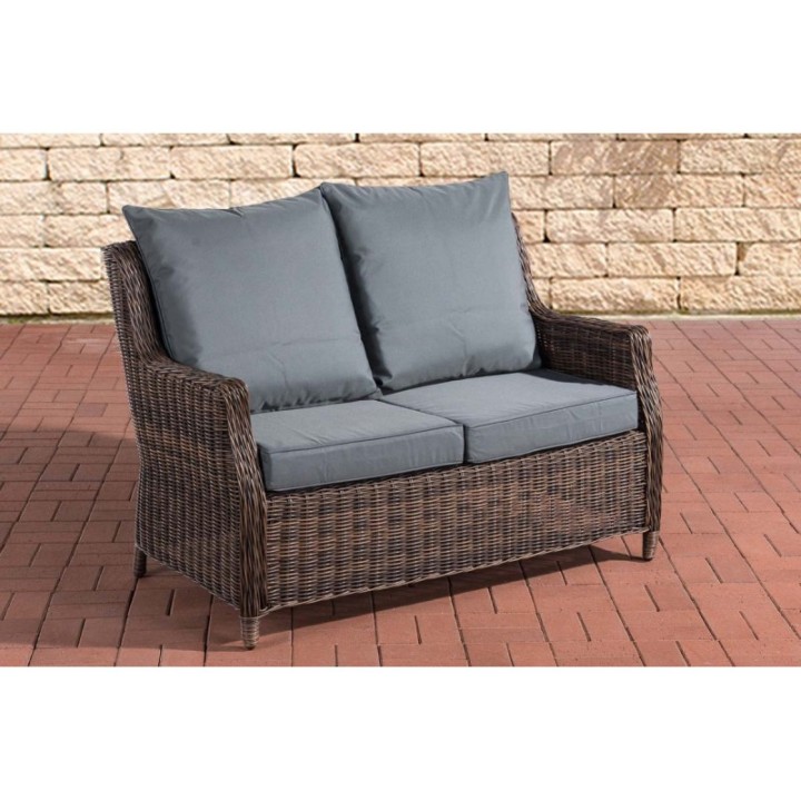 2er Sofa Montero Eisengrau