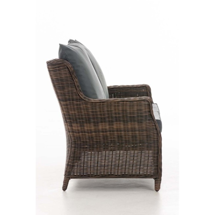 2er Sofa Montero Eisengrau