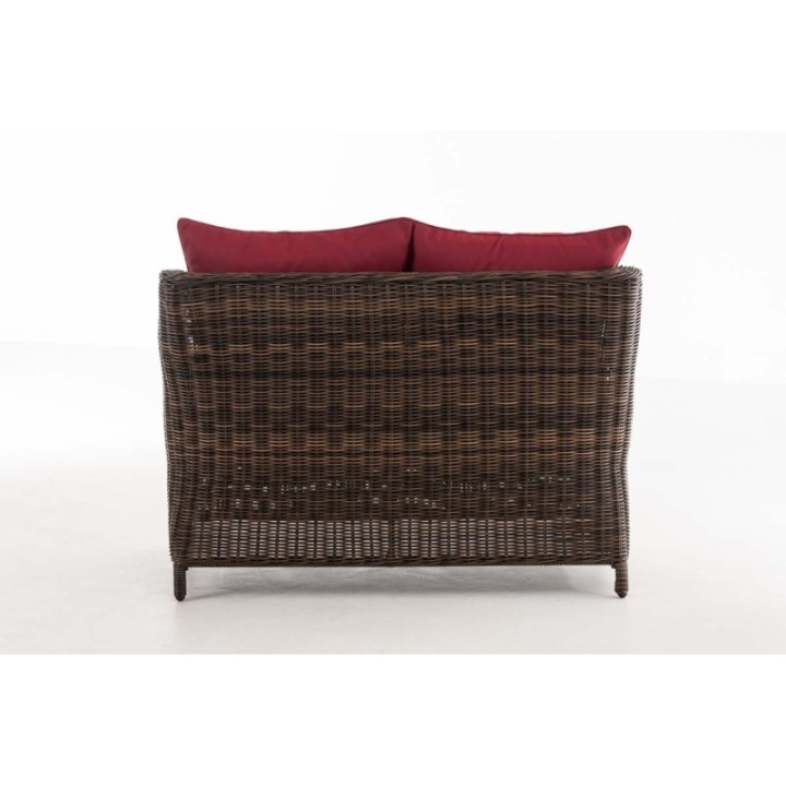 2er Sofa Montero Rubinrot