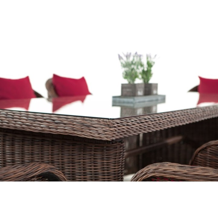 Sitzgruppe Lavello XL Rubinrot