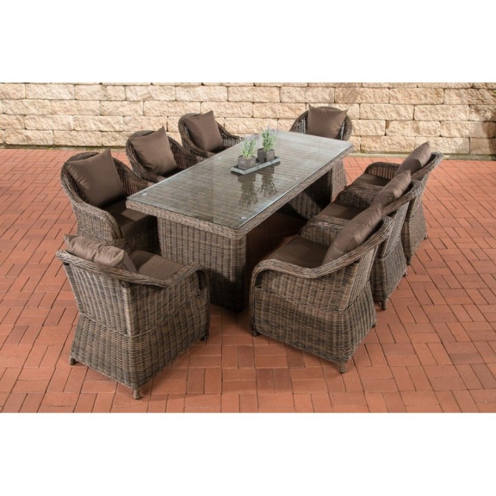 Sitzgruppe Lavello XL Terrabraun