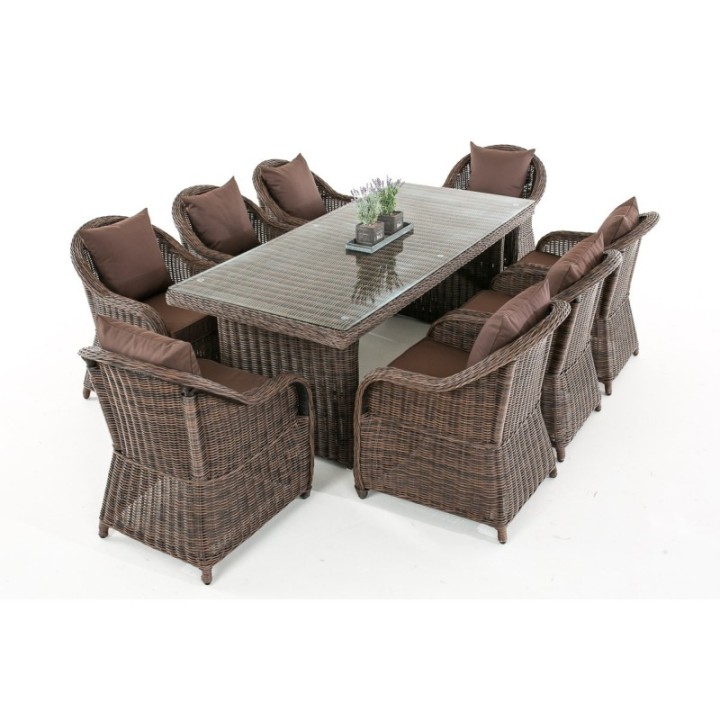 Sitzgruppe Lavello XL Terrabraun