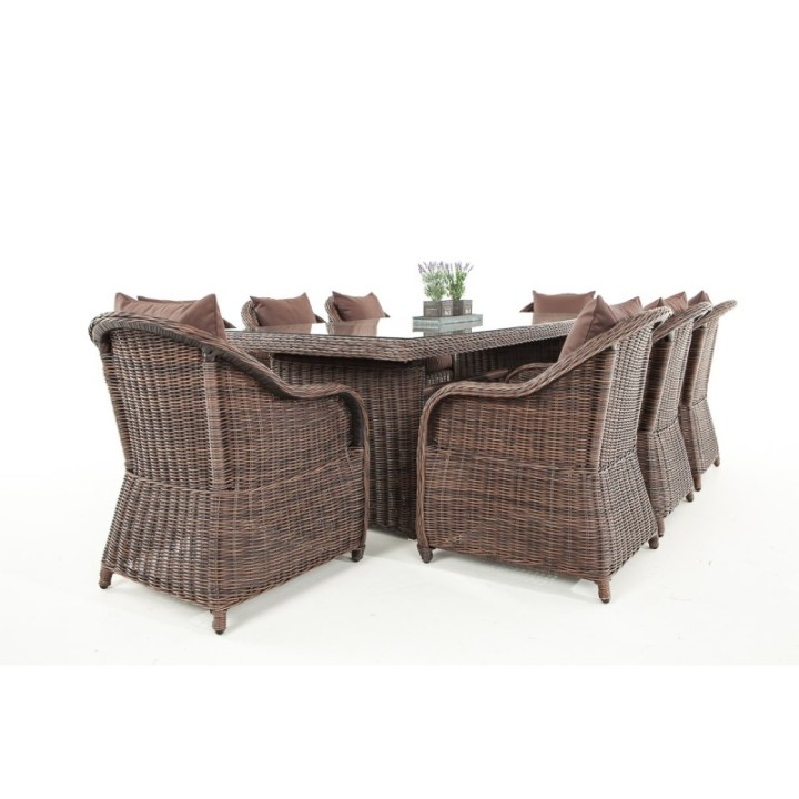Sitzgruppe Lavello XL Terrabraun