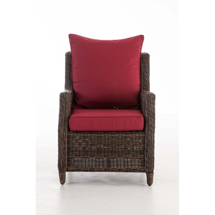 Sessel Montero Rubinrot