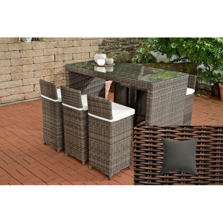 Gartenbar Lenox Eisengrau 5mm