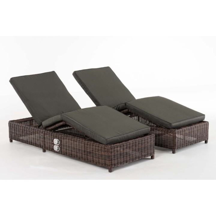 Set Sonnenliegen Imola Anthrazit