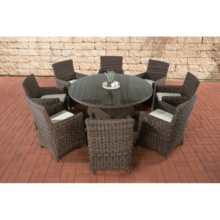 Sitzgruppe Larino XL Cremeweiss
