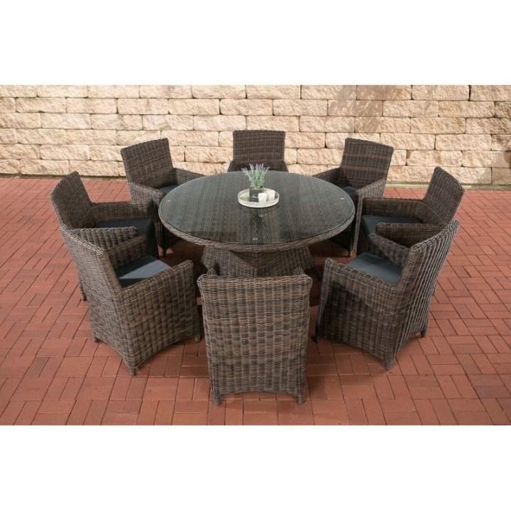 Sitzgruppe Larino XL Eisengrau