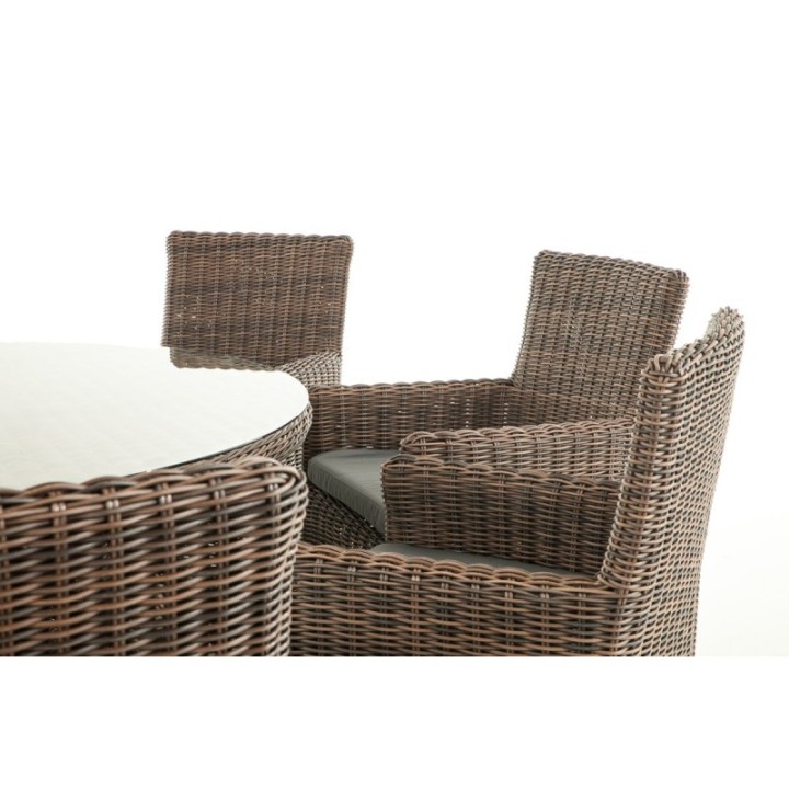 Sitzgruppe Larino XL Eisengrau