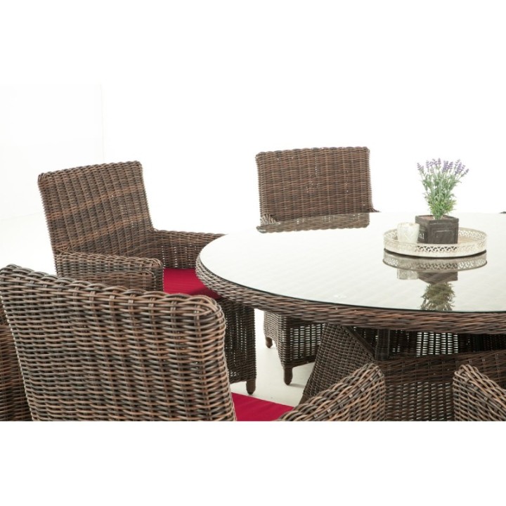 Sitzgruppe Larino XL Rubinrot