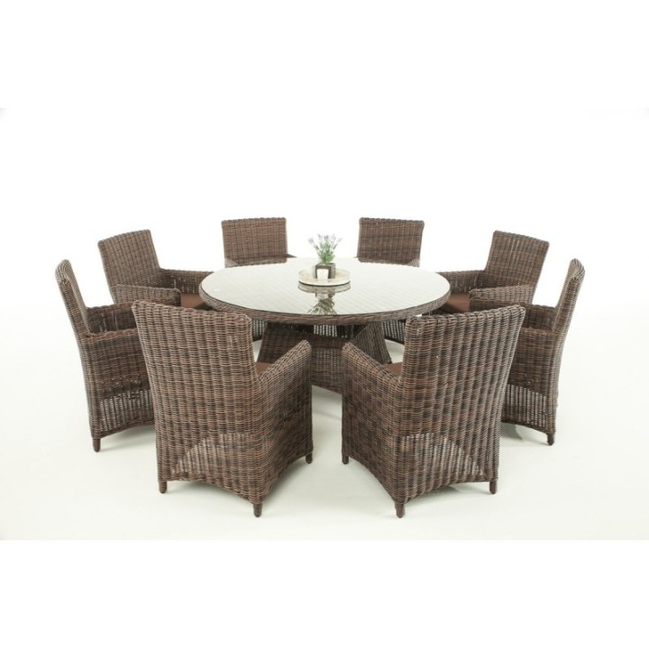 Sitzgruppe Larino XL Terrabraun