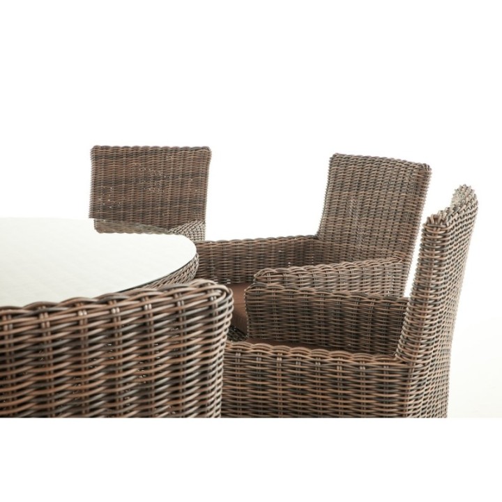Sitzgruppe Larino XL Terrabraun