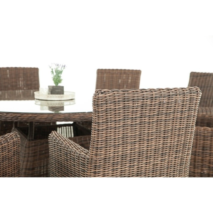 Sitzgruppe Larino XL Terrabraun