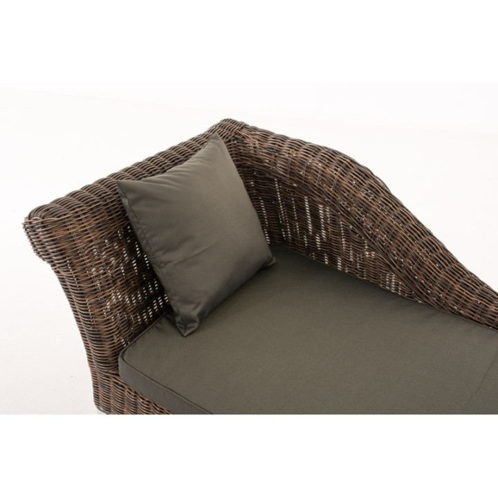 Chaiselongue Savannah 5mm Anthrazit