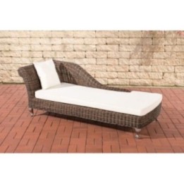 Chaiselongue Savannah 5mm Cremeweiss