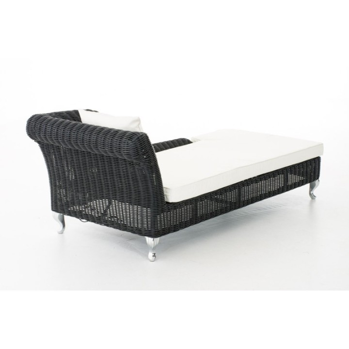 Chaiselounge Savannah 5mm Cremeweiss