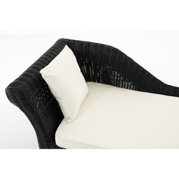 Chaiselounge Savannah 5mm Cremeweiss