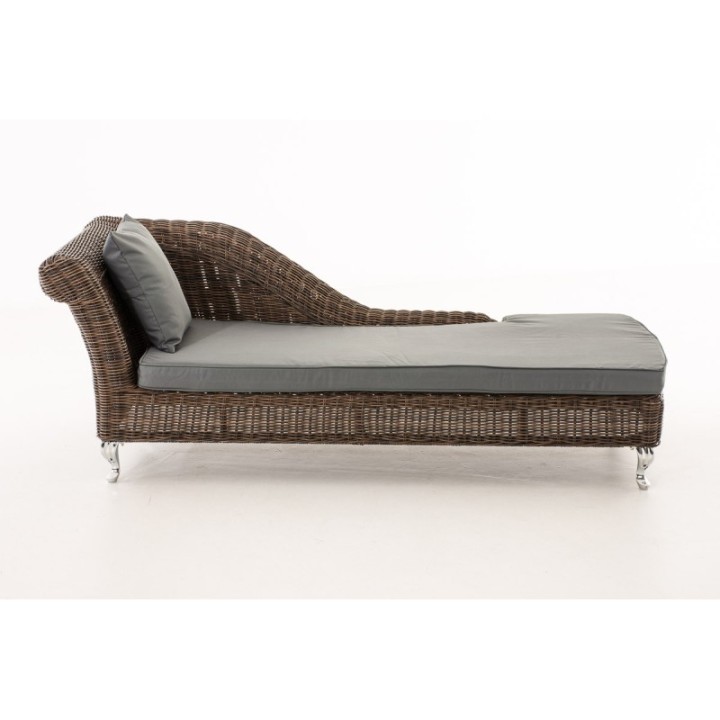 Chaiselongue Savannah 5mm Eisengrau