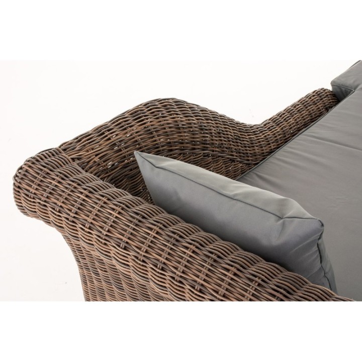 Chaiselongue Savannah 5mm Eisengrau