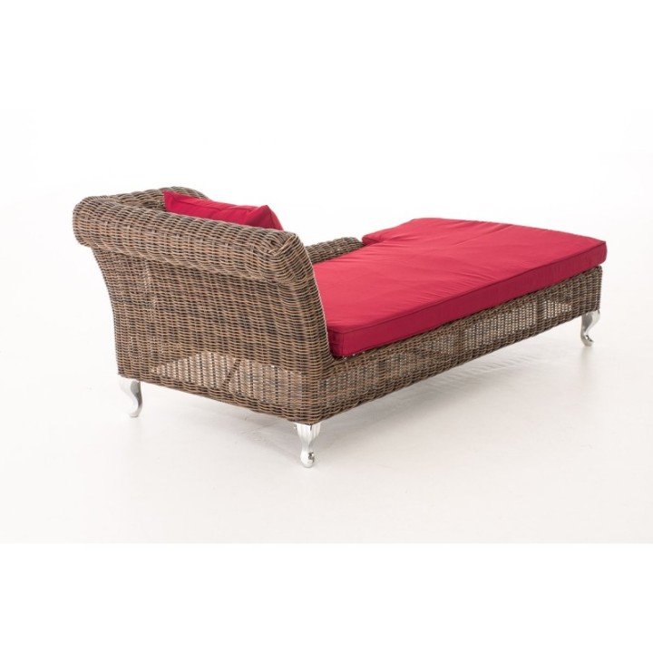 Chaiselongue Savannah 5mm Rubinrot