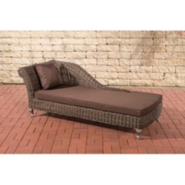 Chaiselongue Savannah 5mm Terrabraun