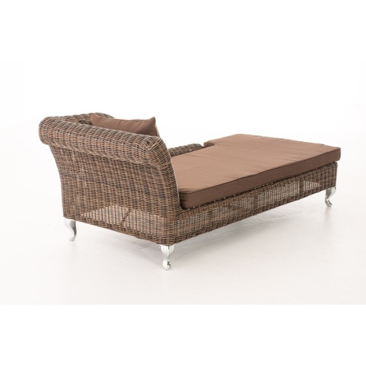 Chaiselongue Savannah 5mm Terrabraun
