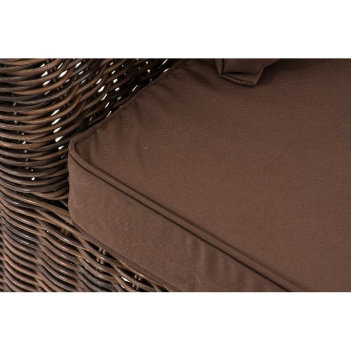 Chaiselongue Savannah 5mm Terrabraun
