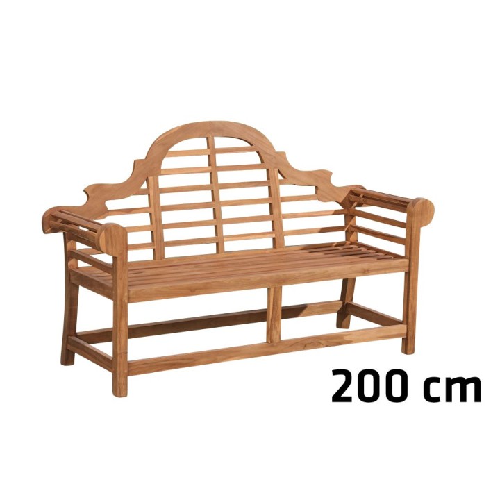 Teakbank Marlboro V2 200 cm