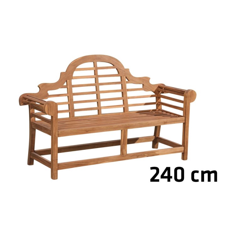 Teakbank Marlboro V2 240 cm
