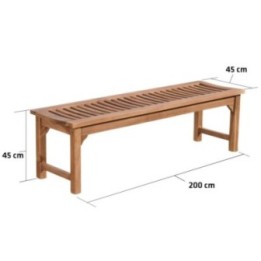 Warte-Bank Havana V2 200X45X45