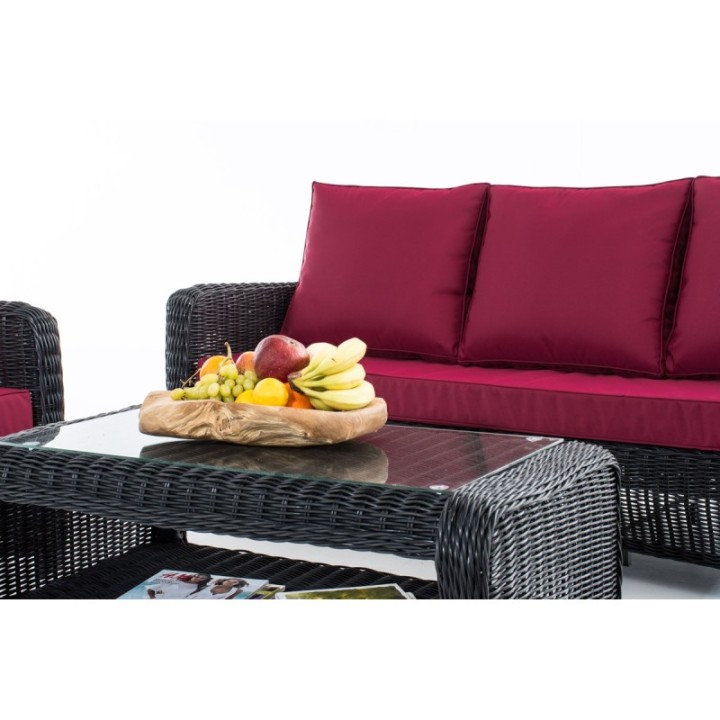 Gartengarnitur San Fernando 5mm Rubinrot
