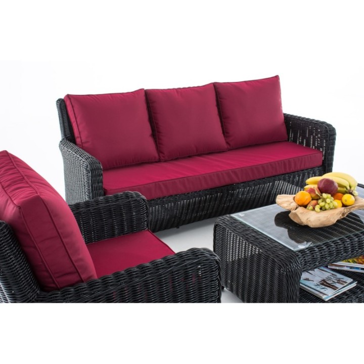 Gartengarnitur San Fernando 5mm Rubinrot