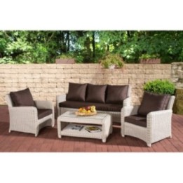 Gartengarnitur San Fernando 5mm Terrabraun