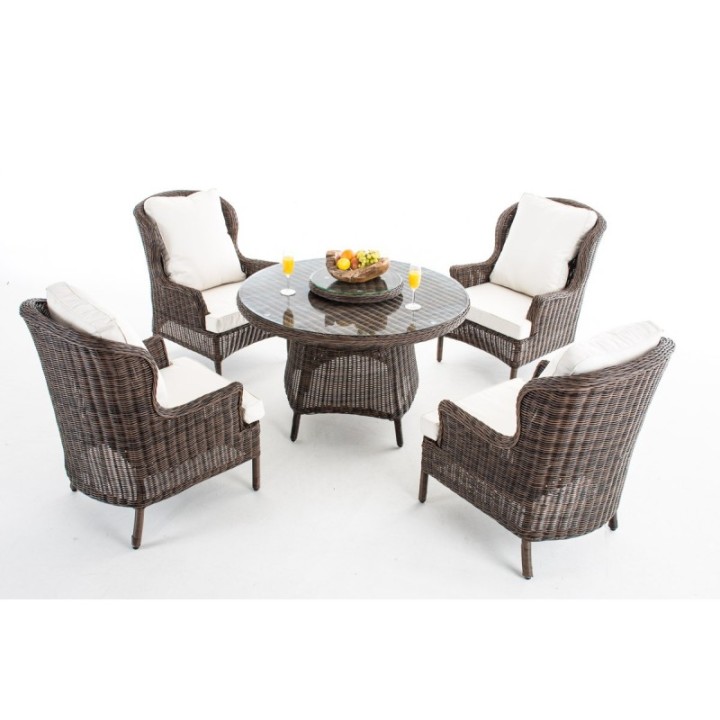 Gartengarnitur Jardin 5mm Cremeweiss