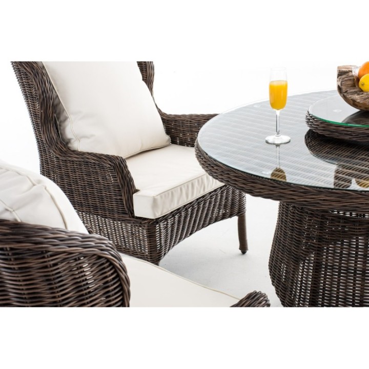 Gartengarnitur Jardin 5mm Cremeweiss