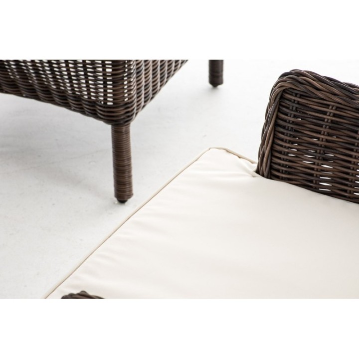 Gartengarnitur Jardin 5mm Cremeweiss